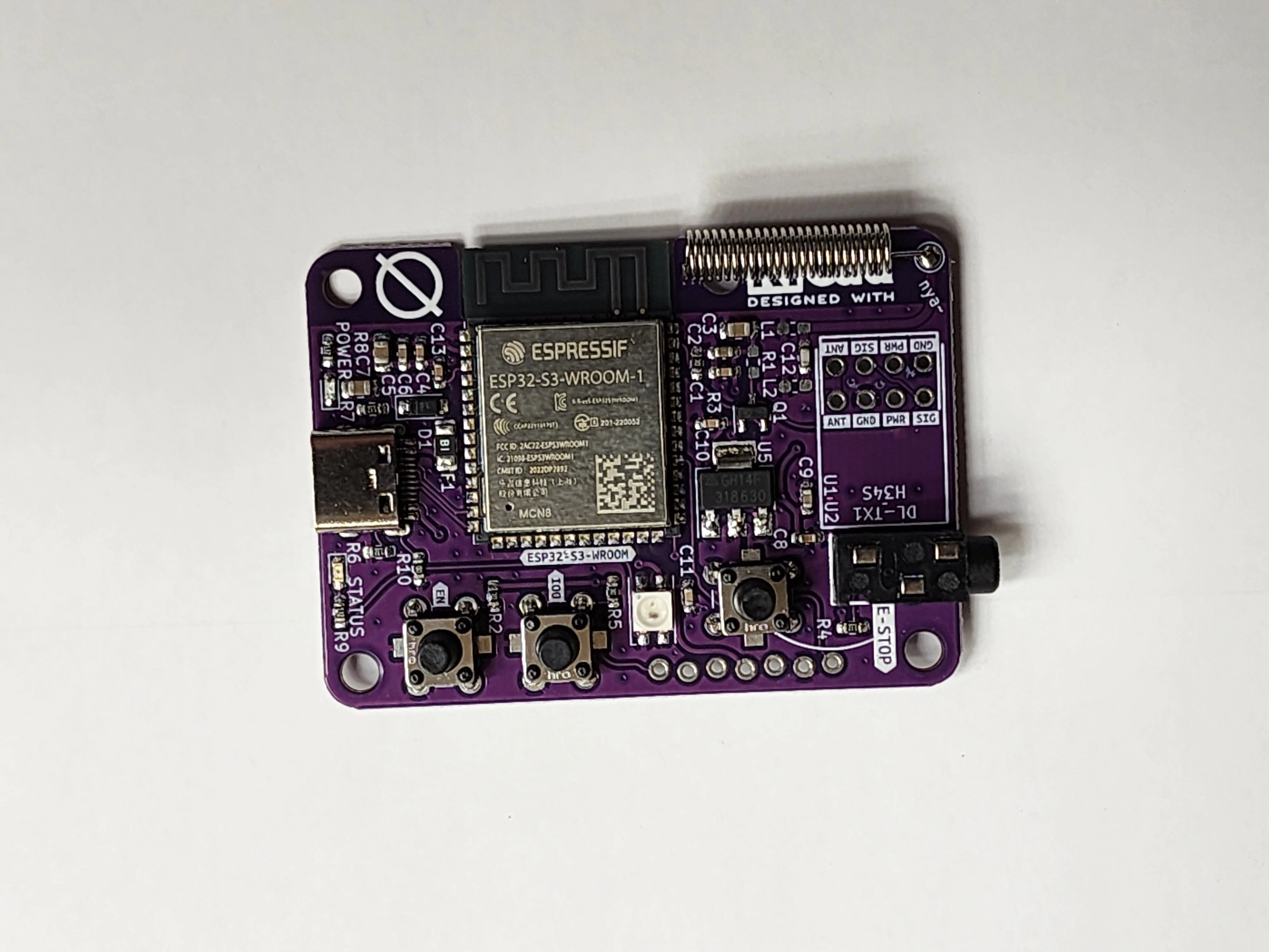 PCB Purple Front